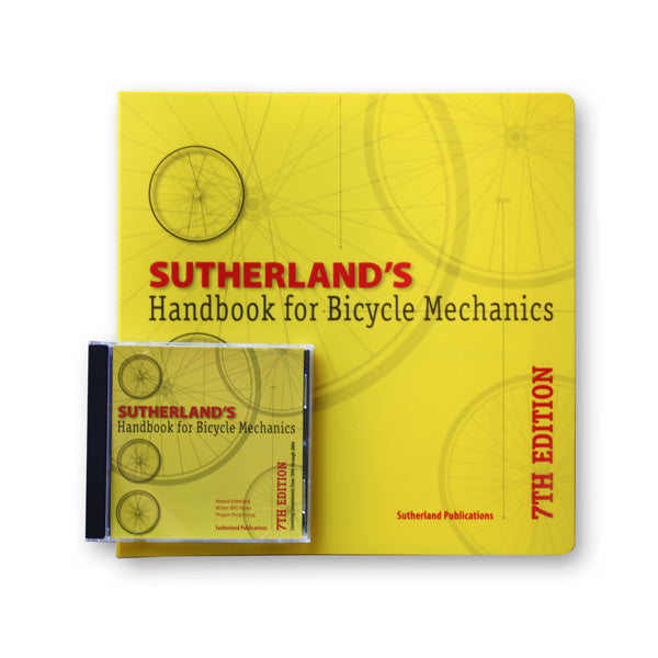 Repair Manual 7th Edition Book & PDF Sutherland's Bicycle Shop Aids